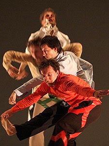 Les SlovaKs Dance Collective, Opening Night, kor. Milan Herich, Anton Lachky, Milan Tomasik, Peter Jasko, Martin Kilvady