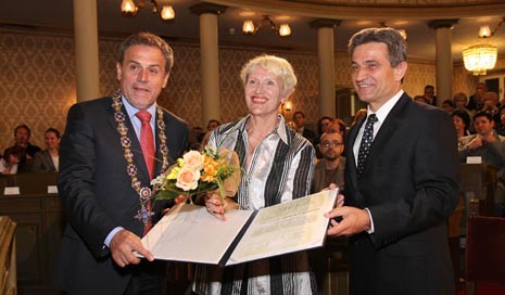 Tihana Škrinjarić na dodjeli NagradeGrada Zagreba