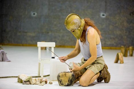 Staging a play: Antigone, autor Matija Ferlin