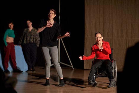 Plesna grupa Magija, Rijeka: Druga koža, treće žene, autorice Iva Nerina Sibila i Gordana Svetopetrić, foto: Franko Kelam
