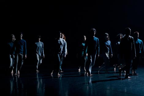 Zagrebački plesni ansambl i En-Knap grupa, Ljubljana: Gran Bolero, kor. Jesús Rubio Gamo, foto: Andrej Lamut