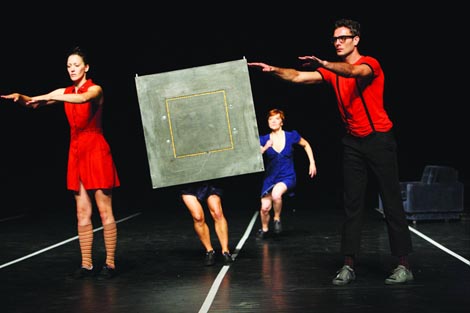 Zagrebački plesni ansambl: Interface, kor. Snježana Abramović Milković, foto: Jasenko Rasol 