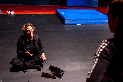 Kitsou Dubois na Seeding Labu u Zagrebu, foto: Matej Lesi