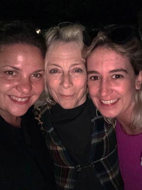 Louise Lecavalier, Petra Valentić i Petra Glad Mažar 