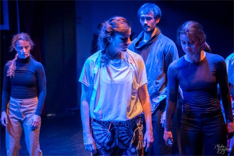 Anamarija Jakoubek, Ilijana Lončar, Luka Švajda i Nataša Kustura na Impro Dance Art Lab Požega 2022.