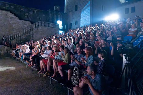 Publika na 25. Festivalu plesa i neverbalnog kazališta Svetvinčenat, foto: Andi Bančić